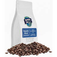 Plantation Blue Bespoke Blend Of Blue Mountain And Hawaiian Kona Coffee Whole Beans (1Lb)
