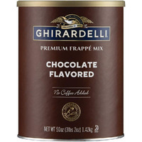 Ghirardelli Chocolate Frappe, Double Chocolate, 50-Ounce Can
