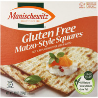 Manischewitz All Natural Gluten Free Matzo Style Squares, 10 Ounce