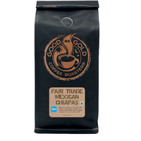 Mexican Chiapas Coffee Beans (12Oz), Fair Trade, Medium Roast, Good As Gold Coffee Roasters