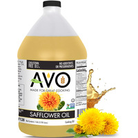 Avo Naturally Processed Non-Gmo High Oleic Safflower Oil, 1 Gallon