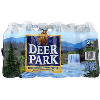 Deer Park Bottled Spring Water, 16.9 Ounce (24 Bottles)
