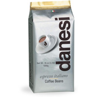 Danesi Caffe Italian Whole Coffee Beans - Espresso Coffee Beans And Medium Roast Whole Bean - Perfect For Espresso Machines, French Press, And Home Brewing - Gold (2.2 Lb)