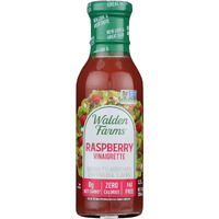 Walden Farms Raspberry Vinaigrette - Calorie-Free, Gluten-Free, Low Carb, Keto-Friendly, Vegan, Sugar-Free, Dressing With Bold Raspberry Flavor For Salads & Marinades, (12 Oz Bottle)