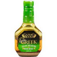 Gazebo Room Lite Greek Salad Dressing And Marinade 16 Oz (6 Pack)