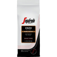 Segafredo Zanetti Ground Coffee, Enzo Dark Roast, Made With Arabica Beans, Rich And Bold Flavor, 10 Oz