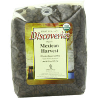 First Colony Organic Whole Bean Coffee, Mexican Harvest, 24-Ounce