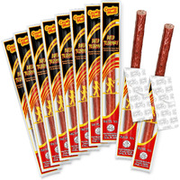 Country Meats, Meat Sticks, 0 Trans Fat, Usda Certified, Good Source Of Protein, Carb Conscious Snack (10 Meat Sticks, Bold Teriyaki)