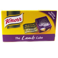 Knorr Lamb Stock Cubes 8 Pack 80G