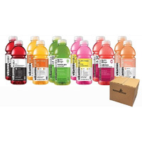 Westernmby Vitamin Water Zero Sugar | All Flavor Variety Pack, Xxx, Rise, Gutsy, Shine,Squeezed, 20 Fl Oz, 12 Bottles