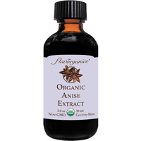 Flavorganics Organic Anise Extract, 2 Ounce Bottle