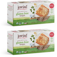 Jovial Gluten Free Lasagna Noodles - Organic Brown Rice Lasagna Pasta, Whole Grain Pasta, Dairy Free, Glyphosate Free, Made In Italy - 9 Oz, 2 Pack