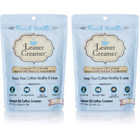 Leaner Creamer Non-Dairy Sugar Free Coffee Creamer Powder. Perfect Coconut Oil Non-Dairy Powder To Naturally Cream And Sweeten Coffee, Smoothies, Protein Shakes & More! Ideal Flavoring For All Diets