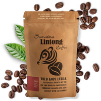 Wild Kopi Luwak, The Worlds Most Exclusive Coffee, Sustainably Sourced From Sumatra, Indonesia (100Gr / 3.5Oz)