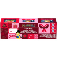 Planters Peanuts Holiday Trio Pack - Snacks Variety Pack For Adults With Sweet N Crunchy, Honey Roasted, And Cocktail Peanuts (3 Count Canisters)