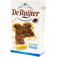 De Ruijter Milk Chocolate Sprinkles / Chocoladehagel Melk, 400G
