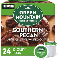 Green Mountain Coffee Roasters Southern Pecan, Single-Serve Keurig K-Cup Pods, Flavored Light Roast, 24 Count