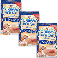 Cream Of Wheat, Cinnabon Flavored, 10Ct Box, 12.3Oz (Pack Of 3)