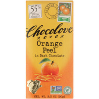 Chocolove Orange Peel In Dark Chocolate, 3.2 Oz