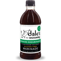 Dale's Reduced Sodium Steak Seasoning And Marinade | (1) 16 Oz Bottles | Our Award Winning Steak Sauce And Marinade Is Cholesterol Free And Low Sodium I Gluten Free