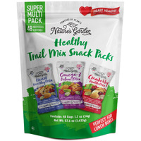 Nature's Garden Healthy Trail Mix Snack Pack - | Premium Nuts And Seeds | Delicious Healthy Trail Mix Snack - Food Allergy Free, 48 Individual Bags Net Wt 57.6 0Z