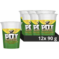 Pot Noodle Chicken And Mushroom 90 G (Pack Of 12)