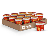 Honey Nut Cheerios Breakfast Cereal Cup, Gluten Free, Single Serve Cereal, 1.8 Oz (Pack Of 12)