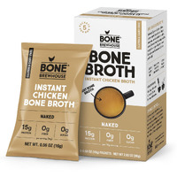 Bone Brewhouse - Unflavored Chicken Bone Broth Protein Powder - Keto & Paleo Friendly - Instant Soup Broth - 15G Protein - Natural Collagen, Gluten-Free & Dairy Free - 5 Servings