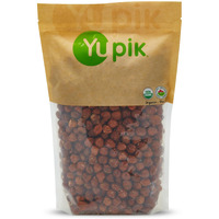 Yupik Organic Raw Hazelnuts, 2.2 Lb (35.2 Oz), Gluten-Free, Non-Gmo, Kosher, Vegan, Raw Nuts, Filberts, Whole Hazelnuts With Skin, Unsalted, Unroasted, Oil-Free, Source Of Fiber & Iron