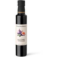 Blazing Bella Fig Balsamic Vinegar (8.45 Fl Oz - 250Ml) Made With Premium Italian Aged Balsamic - Perfect For Tomato Basil Mozzarella Caprese Salad