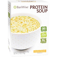 Bariwise Protein Soup Mix, Chicken Noodle, 15G Protein, Low Carb (7Ct).