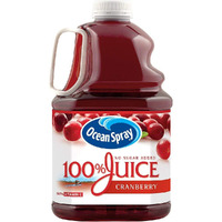 Ocean Spray 100% Juice Cranberry Juice Blend, 101.4 Fl Oz Bottle (Pack Of 6)