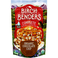 Birch Benders Organic Chocolate Chip Pancake And Waffle Mix, 16 Oz (Pack Of 1) Just Add Water, Non-Gmo