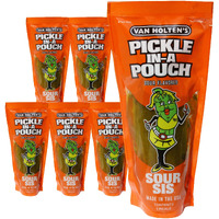 Van Holten's Pickles - Sour Sis Pickle-In-A-Pouch - 6 Pack