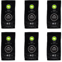 Kicking Horse Coffee, Kick Ass, Dark Roast, Whole Bean, 10 Oz - Certified Organic, Fairtrade, Kosher Coffee (Pack Of 6),10 Ounce (Pack Of 6)