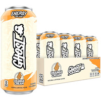 Ghost Energy Drink - 12-Pack, Orange Cream, 16Oz Cans - Energy & Focus & No Artificial Colors - 200Mg Of Natural Caffeine, L-Carnitine & Taurine - Gluten-Free & Vegan