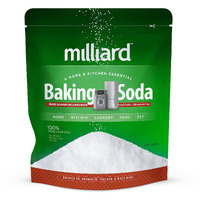 Milliard 5Lbs Baking Soda / Sodium Bicarbonate Usp - 5 Pound Bulk Resealable Bag