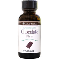 Lorann Oils Super Strength Flavoring - Used For Candy Making, Flavoring Extracts, Baking, Hard Candy, And Flavor Oils - Bold, Natural Flavors 4X Stronger Than Extracts - Chocolate, 1 Fl Oz