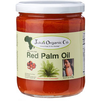 Juka's Red Palm Oil (100% Organic & Natural From Africa)(16.9 Fl Oz)