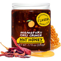 Momofuku Hot Honey Chili Crunch By David Chang 7.7 Oz, Oil With Premium Wildflower Honey, Garlic And Shallots, Chili Crisp For Cooking, As Sauce Or Topping