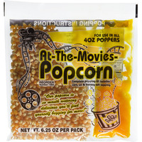 At-The-Movies Popcorn & Coconut Oil Portion Packs-Case Of 24 (4Oz Kettle)