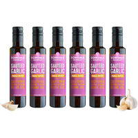 Sonoma Gourmet: Saut  Ed Garlic Flavored Olive Oil | 100% California Extra Virgin Olive Oil | 8.5 Fl Oz (Pack Of 6)