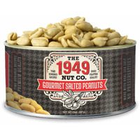 The 1949 Nut Co. Gourmet Salted Virginia Style Peanuts | Oil Roasted Fried With A Unique Crispy Crunch | Extra-Large, Hand-Cooked In The Usa With An Old Family Recipe, 20 Oz.