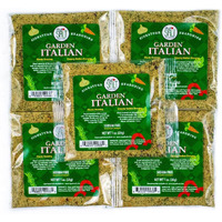Mysalt Garden Italian Dressing Mix 5 Pack - Zero Sodium Salad Dressing Mix For Heart-Healthy Green And Pasta Salads - Use Any Oil & Vinegar, Full Flavor Without Salt