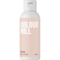 Colour Mill Oil-Based Food Coloring, 100 Milliliters (Nude)