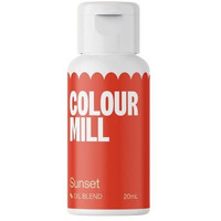Colour Mill Oil-Based Food Coloring, 20 Milliliters Sunset