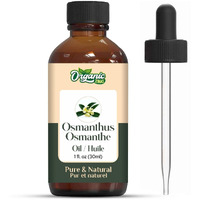 Organic Zing Osmanthus (Osmanthus Fragrans) Oil | Pure & Natural Steam Distilled Essential Oil For Aroma, Diffusers & Skincare - 30Ml/1.01Fl Oz