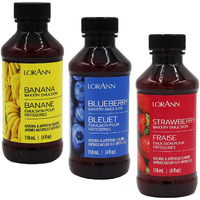Lorann Oils Variety Bakery Emulsion: Multiple Flavors, Perfect For Enhancing Baking Variety In Cakes, Cookies & Desserts, Gluten-Free, Keto-Friendly, Baking Essential For Your Kitchen, 4Oz Per Bottle