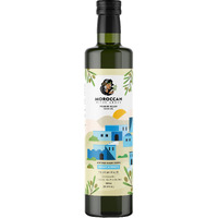 Moroccan Olive Grove - Bright & Fruity - Premium Desert Extra Virgin Cold Extracted Olive Oil, 100% Single Origin From Morocco, Polyphenols Rich - 16.9 Fl Oz (500Ml) (500Ml Bottle *)