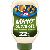 Kraft Mayo With Olive Oil Reduced Fat Mayonnaise, 22 Fl Oz Bottle
